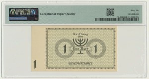 1 Mark 1940 - A - 6 digit series - PMG 66 EPQ