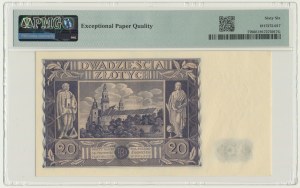 20 złotych 1936 - CV - PMG 66 EPQ