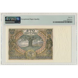 100 złotych 1934 - Ser.BP. - bez dodatkowych znw. - PMG 66 EPQ