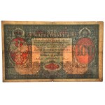 100 marek 1916 - Jenerał - 7 cyfr - PMG 25 - naturalny