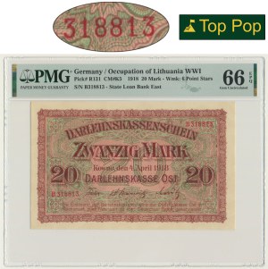 Kaunas, 20 marques 1918 - B - RADAR - PMG 66 EPQ - OKAZOWY