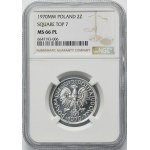 2 złote 1970 Jagody - NGC MS66 PROOF LIKE - jak lustrzanka