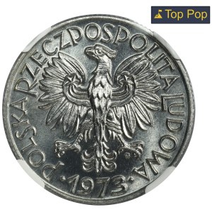 5 złotych 1973 Rybak - NGC MS67