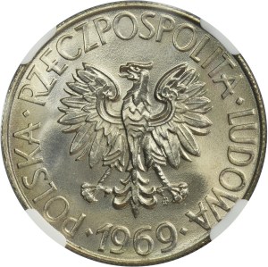10 gold 1969 Kosciuszko - NGC MS68