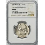 10 złotych 1969 Kościuszko - NGC MS68