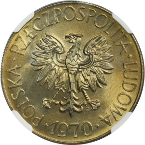 10 gold 1970 Kosciuszko - NGC MS67