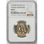 10 złotych 1970 Kościuszko - NGC MS67