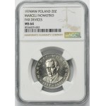 20 złotych 1974 Nowotko - NGC MS64 - RZADKI, MAŁY ORZEŁ