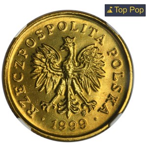 5 groszy 1999 - NGC MS69