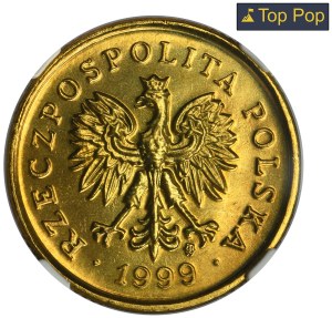 5 pennies 1999 - NGC MS69