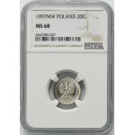 20 groszy 1997 - NGC MS68