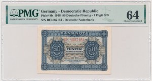 Germany, DDR, 50 Pfennige 1948 - PMG 64