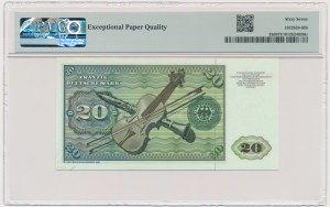 Allemagne, BDR, 20 marks 1980 - PMG 67 EPQ
