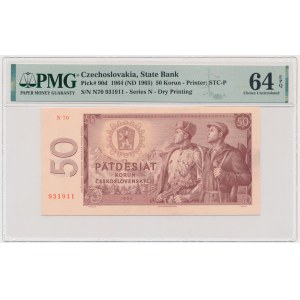 Czechoslovakia, 50 Korun 1964 - PMG 64 EPQ
