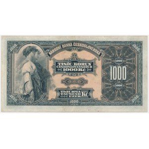Czechoslovakia, 1.000 Korun 1932 - RARE