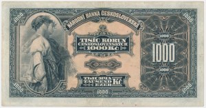 Czechoslovakia, 1.000 Korun 1932 - RARE