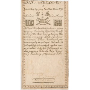 10 złotych 1794 - D -