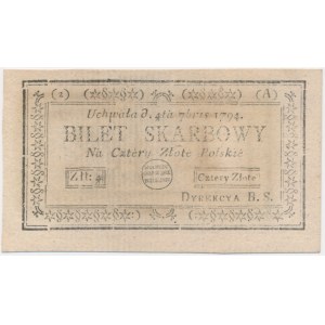 4 złote 1794 (2)(A) - PIĘKNA