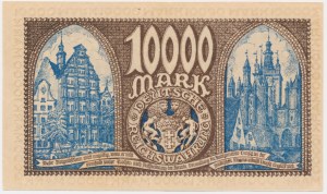 Gdansk, 10 000 marks 1923 - BEAUTÉ