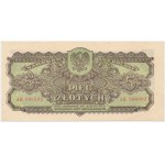 5 złotych 1944 ...owym - AK - DWIE RÓŻNE NUMERACJE - RZADKOŚĆ