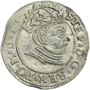 Stephen Bathory, Groschen Riga 1581