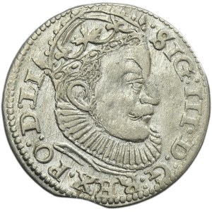 Zygmunt III Waza, Trojak Ryga 1589 - jedna lilia za GE
