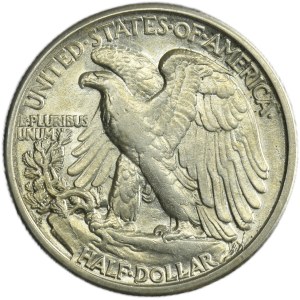 USA, 1/2 Dollar Philadelphia 1918 - Standing Liberty