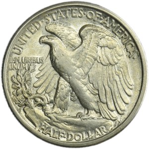 USA, 1/2 Dollar Philadelphie 1918 - Liberté debout
