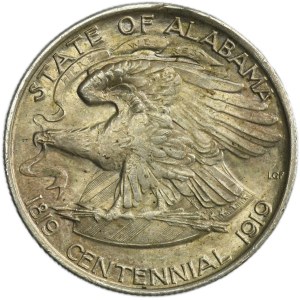 USA, 1/2 Dollar Philadelphia 1921 - Alabama Centennial