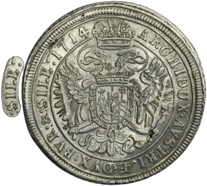 Silesia, Habsburg rule, Karol VI, Thaler Breslau 1714