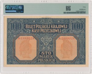 100 marek 1916 - Generał - PMG 40 - ŁADNY I ŚWIEŻY