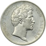 Germany, Kingdom of Bavaria, Ludwig I, 2 Thaler = 3 1/2 Guilder Munich 1842
