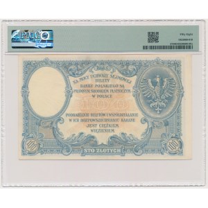 100 złotych 1919 - S.C. - PMG 58 - ŁADNY