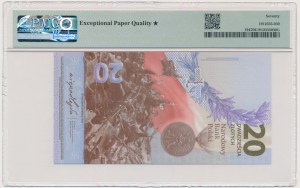 20 PLN 2020 - Bataille de Varsovie - PMG 70 EPQ ★