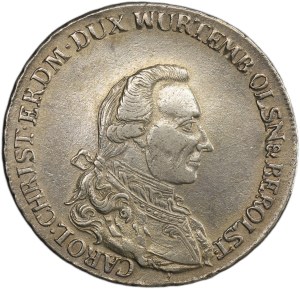 Silesia, Duchy of Oels, Karl Christian Erdmann, Thaler Breslau 1785 B
