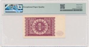 1 złoty 1946 - PMG 67 EPQ