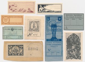Set, Ex Libris (9 pcs.)