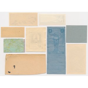 Set, Ex Libris (9 pcs.)