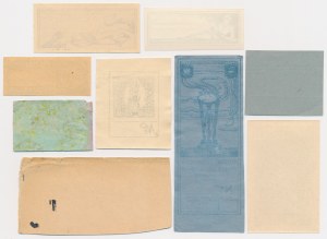 Set, Ex Libris (9 pcs.)