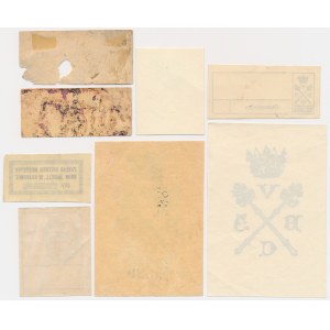 Set, Ex Libris of the Department of the History of Medicine of the Jagiellonian University in Krakow (8 pcs.)