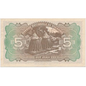 Bulgaria, 5 Leva 1922