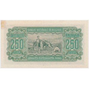 Bulgaria, 250 Leva 1943