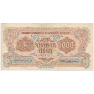 Bułgaria, 1.000 lewów 1945