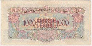 Bulgarie, 1 000 leva 1945