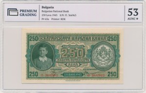 Bulgaria, 250 Leva 1943 - PG 53