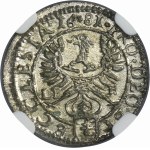 Silesia, Duchy of Neisse, Friedrich von Hessen, 1 Kreuzer Neisse 1681 LPH - NGC MS66
