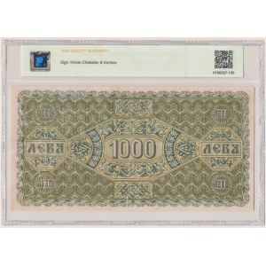 Bułgaria, 1.000 złotych lewów (1920) - TQG 40