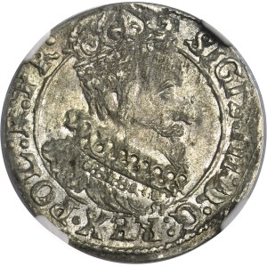 Sigismund III Vasa, Grosz Danzig 1626 - NGC AU58