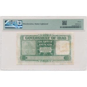 Iraq, 1 Dinar 1931 (1945) - PMG 15 - RARE