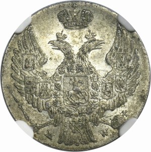 Polish Kingdom, 10 groschen Warsaw 1840 MW - NGC MS65